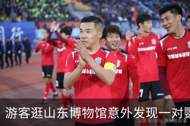 游客逛山东博物馆意外发现一对鹦鹉木雕神似奶龙，体态圆润颜色清澈，馆方：是旧时泰山旅店吸引香客的招幌